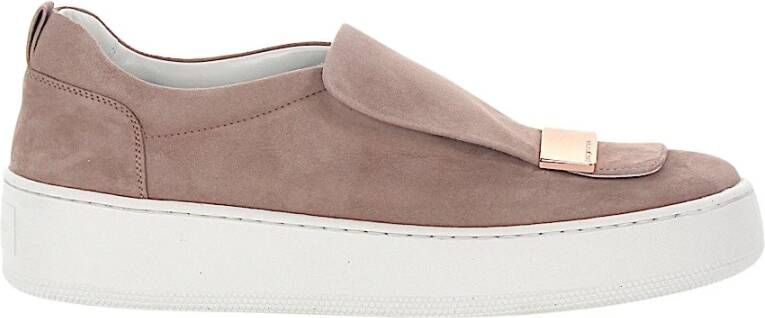 Sergio Rossi Slip-on sneakers A79290 Beige Dames