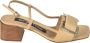 Sergio Rossi Stijlvolle Sandalen voor Vrouwen Beige Dames - Thumbnail 1