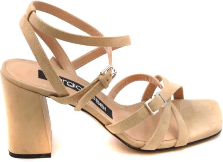 Sergio Rossi Verhoog je stijl met hoge hak sandalen Beige Dames