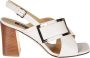 Sergio Rossi Verhoog je stijl met hoge hak sandalen White Dames - Thumbnail 1