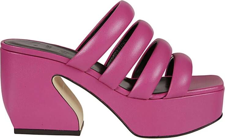 Sergio Rossi Verhoog je stijl met hoge hakken sandalen Pink Dames