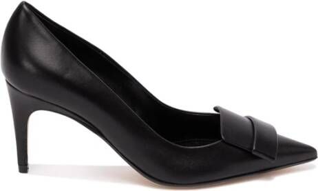 Sergio Rossi Verhoog je stijl met leren pumps Zwart Dames