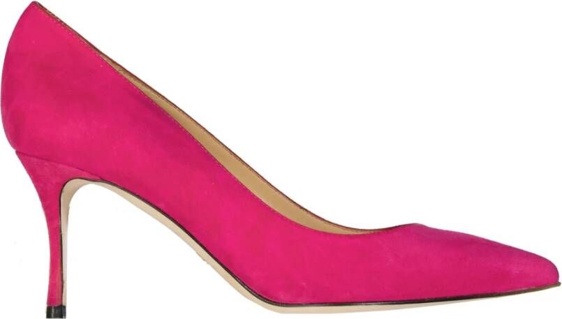 Sergio Rossi Verrijk je schoenencollectie met stijlvolle suède pumps Roze Dames