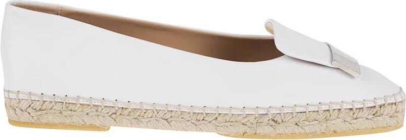 Sergio Rossi Witte Espadrilles voor Vrouwen