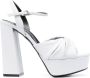 Sergio Rossi Witte hoge hak sandalen White Dames - Thumbnail 1