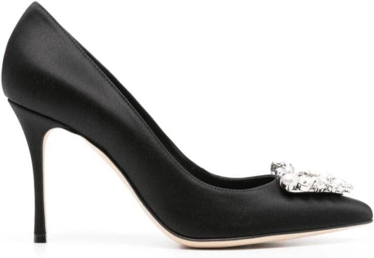 Sergio Rossi Zwarte Hakken Schoenen Black Dames
