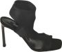 Sergio Rossi Zwarte Sandalen Black Dames - Thumbnail 1