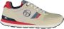 Sergio Tacchini Grijze Geborduurde Sportsneakers Met Veters Multicolor Heren - Thumbnail 17