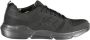 Sergio Tacchini Eenvoudige zwarte vetersneakers met contrasterende versiering Black Heren - Thumbnail 2