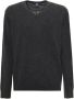 Sergio Tacchini Wollen trui met V-hals geribbelde boorden en logo - Thumbnail 1