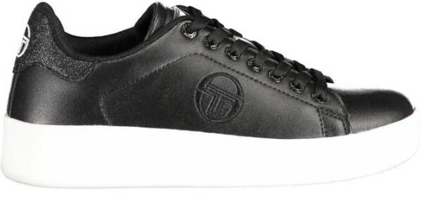 Sergio Tacchini Zwarte Polyester Sneaker