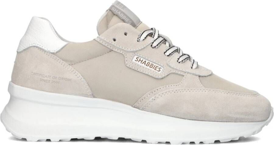 Shabbies Amsterdam Shabbies Veda Ava Sneakers Dames Beige