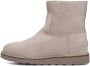 SHABBIES Enkelboots Dames Palissa Mia Zip Maat: 38 Materiaal: Suède Kleur: Beige - Thumbnail 3