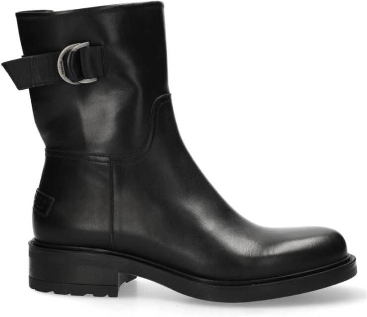 SHABBIES Chelsea Boots Dames Dean Bika Maat: 37 Materiaal: Leer Kleur: Zwart - Foto 6