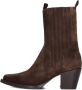 SHABBIES Enkellaarsjes Dames Jaymie Shelly Maat: 42 Materiaal: Suède Kleur: Bruin - Thumbnail 3