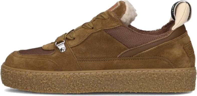Shabbies Faux Fur Lage Top Sneakers