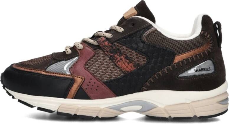Shabbies Retro Stijl Zwarte Sneakers
