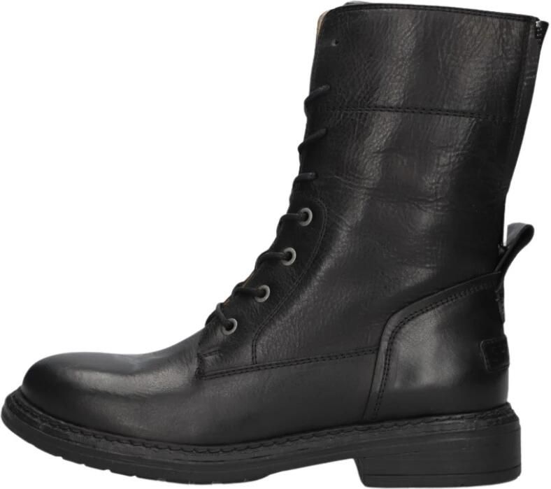 SHABBIES Veterboots Dames Duck Lacey New Zwart - Foto 6