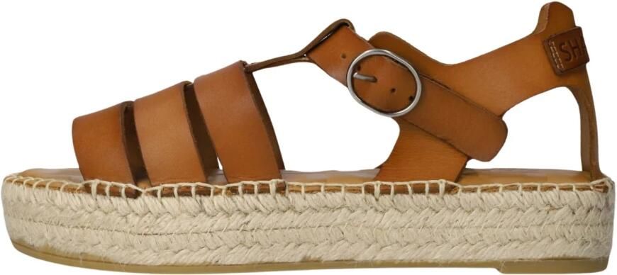 SHABBIES Bruine Sandalen Kira Iris - Foto 6