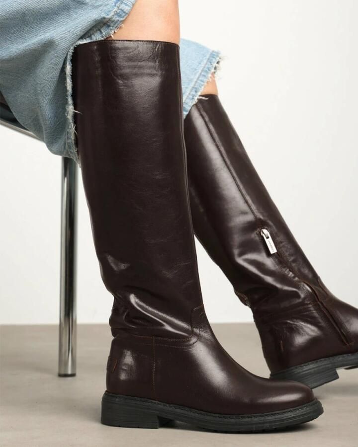 Shabbies Amsterdam Boot Duck Tala Brown Dames Laarzen