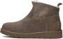 SHABBIES Enkelboots Dames Palissa Ankle Boot Maat: 38 Materiaal: Suède Kleur: Taupe - Thumbnail 2
