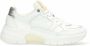 Shabbies Witte Mix Materialen Sneakers Stijlvol en Kleurrijk - Thumbnail 1