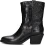 SHABBIES Enkellaarsjes Dames Juul Ankle Boot Maat: 40 Materiaal: Leer Kleur: Zwart - Thumbnail 3