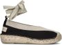SHABBIES Espadrilles Dames Palma Kimono Maat: 39 Materiaal: Canvas Kleur: Zwart - Thumbnail 3
