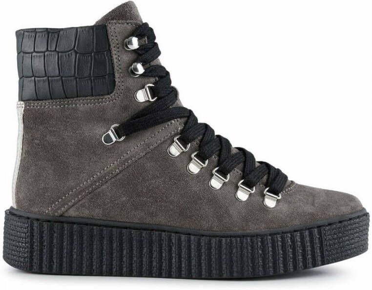 Shoe the Bear Agda boot suede Grijs Dames