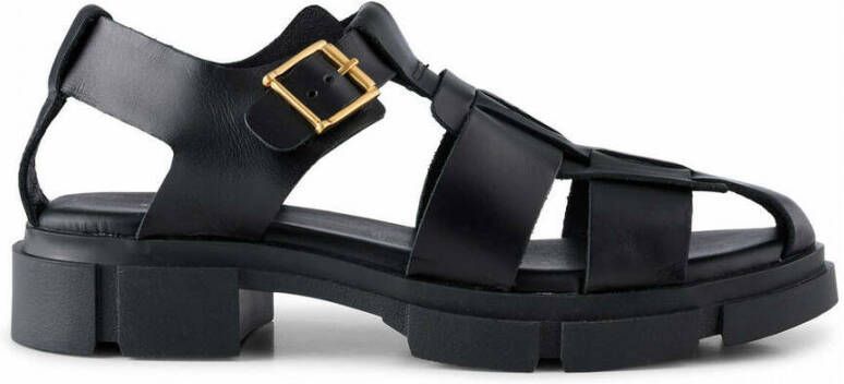 Shoe the Bear Alva sandal leather Zwart Dames