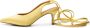 Shoe the Bear Amia strik pomp satijn Butter Satin Yellow Dames - Thumbnail 9