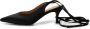 Shoe the Bear Amia strik pomp satijn Zwart Satijn Black Dames - Thumbnail 1