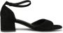 Shoe the Bear Anni Suède Sandaal Zwart Black Dames - Thumbnail 2