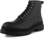 Shoe the Bear Arvid Veterschoenen van Leer Zwart Black - Thumbnail 1