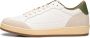 Shoe the Bear Babtiste sneaker leer WIT Groen Multicolor Heren - Thumbnail 4