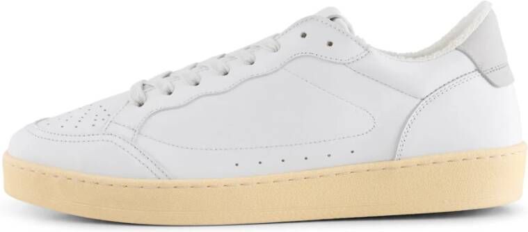 Shoe the Bear Babtiste sneaker leer WIT WIT White Heren