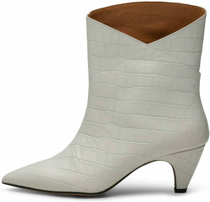 Shoe the Bear Paula Enkellaars Trendy Croc Details White Dames