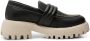 Shoe the Bear Chunky Leren Loafer Zwart Contrast Black Dames - Thumbnail 10