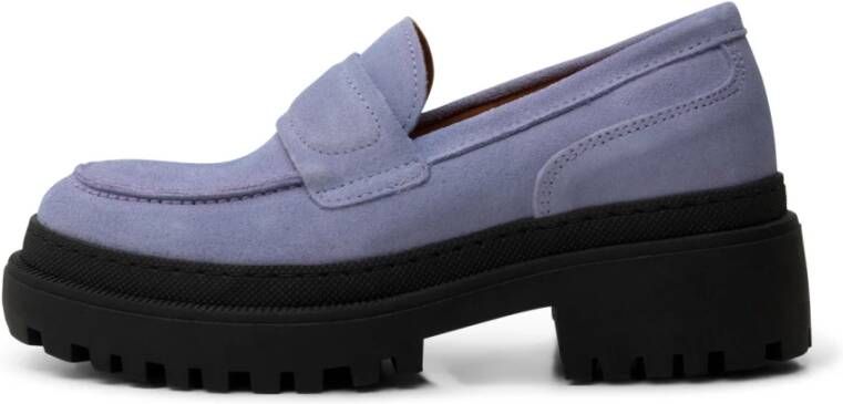 Shoe the Bear Chunky Loafers Blue Dames