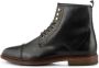 Shoe the Bear Handgemaakte Leren Veterschoenen Black Heren - Thumbnail 1