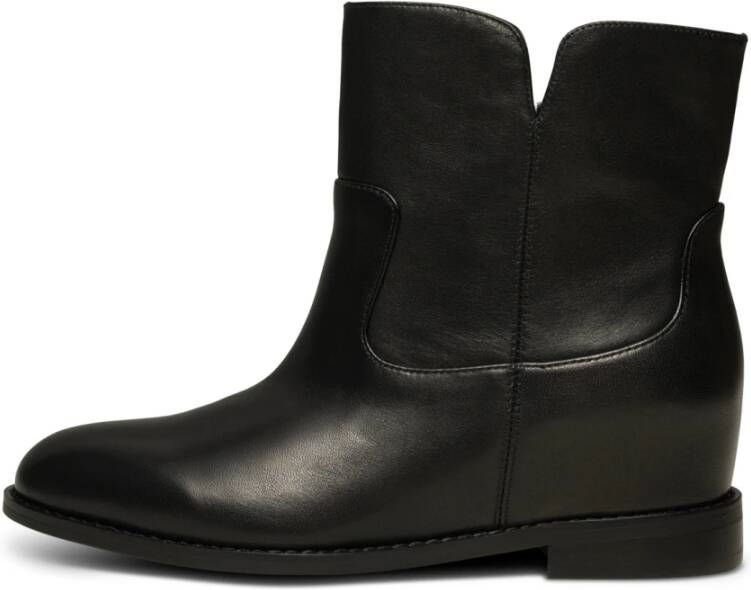 Shoe the Bear Elvira Leren Laars Zwart Black Dames