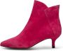 Shoe the Bear Fuchsia Suède Enkellaars Saga Roze Dames - Thumbnail 1