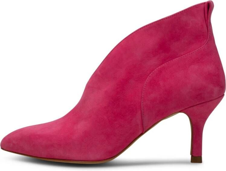 Shoe the Bear Fuchsia Suède Valentine Hak Roze Dames