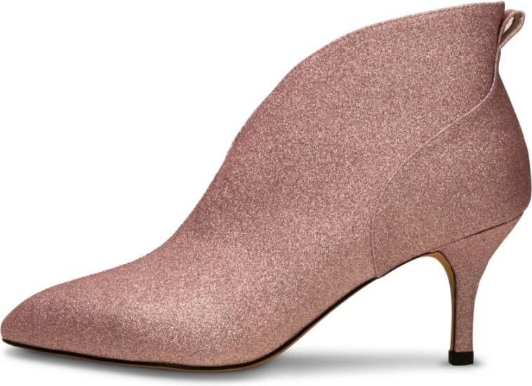 Shoe the Bear Glitter Low Bootie Lila Glitter Pink Dames
