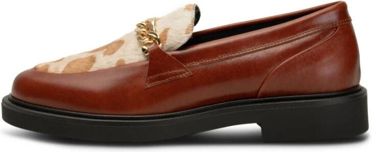 Shoe the Bear Gouden Ketting Loafer TAN Beige Dames