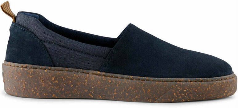 Shoe the Bear Jesper slip on suede Blauw Heren