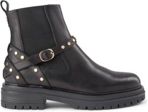 Shoe the Bear Klassieke Leren Chelsea Laars Zwart Dames