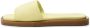 Shoe the Bear Krista Mule Leren Slipper Yellow Dames - Thumbnail 2