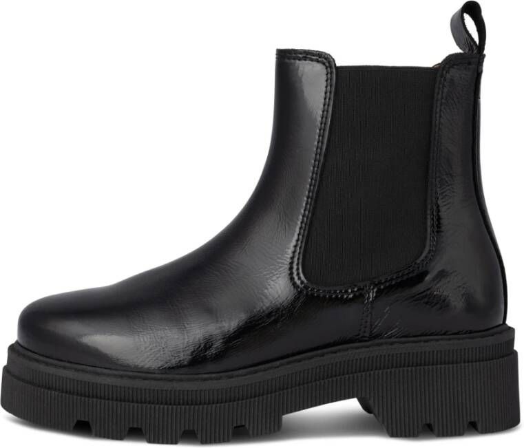 Shoe the Bear Lakleren Chelsea Laars Black Dames