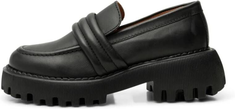 Shoe the Bear Lichtgewicht Chunky Loafer Zwart Black Dames